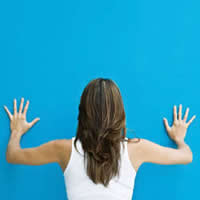 woman alone